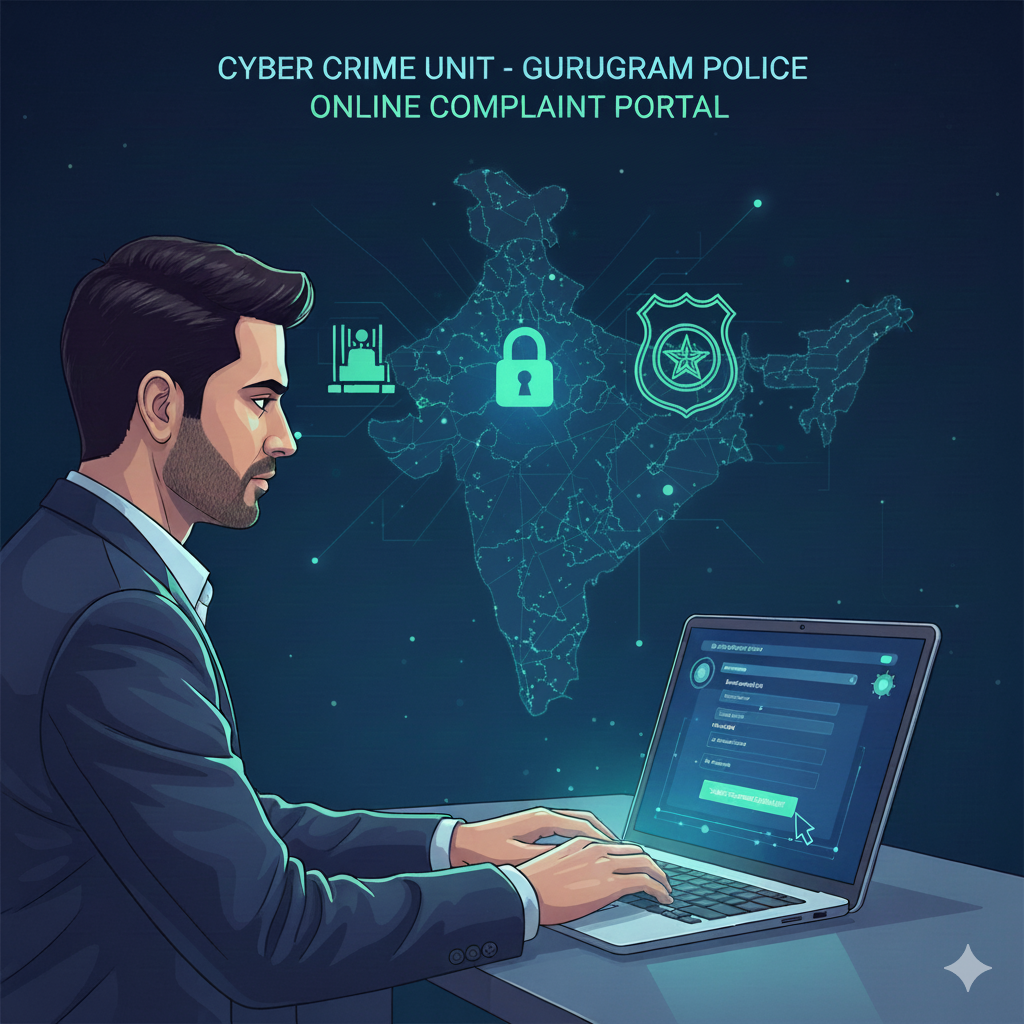 Cyber omplaint filing in gurugram